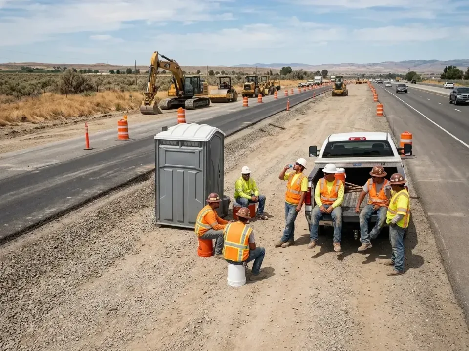 highway-road-construction-crew-007 — frequently asked questions, Porta Potty and Restroom Rentals in East Porterville, CA